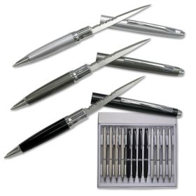 One Dozen Letter Opener Pen Knife Set