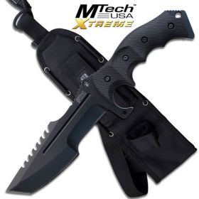 MTech Xtreme 5mm Thick Blade Hunting Tactical Military Knife Fixed Blade
