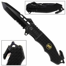 3.5" Blade M&P Military Police Tactical Spring-Assist Folding Knife
