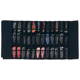 Maxam&reg; Padded Nylon Knife Display Roll Case