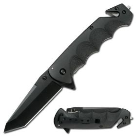 Rescue Folder Spring Assist Opening Knife Tanto Blade