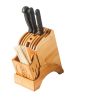 Multifunctional Bamboo Knife Blocks Knife Holder /Rack/Storage for Kitchen Fu