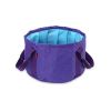 Purple Outdoors Folding Washbasin Travel Portable Basin Wash Hand & Fool Basin