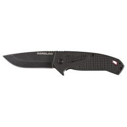 Milwaukee 3 in. HARDLINE Smooth Blade Pocket Knife, Boxed