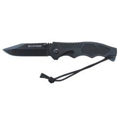 Sarge Black Aluminum Tactical Knife