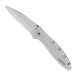 Kershaw Ken Onion Leek Knife with Serrated Blade