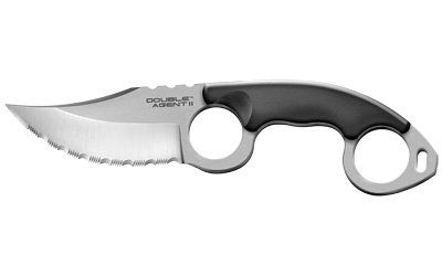 COLD STL DOUBLE AGENT II 3" SERRATED