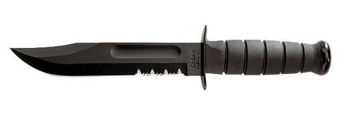 KBAR FIGHTING KNF 7" W/SHTH BLK SER