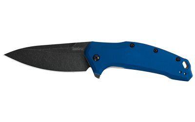 KERSHAW LINK 3.25" PLN BLUE BLKWASH