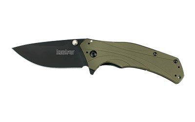 KERSHAW KNOCKOUT 3.25" PLN OLIVE/BLK