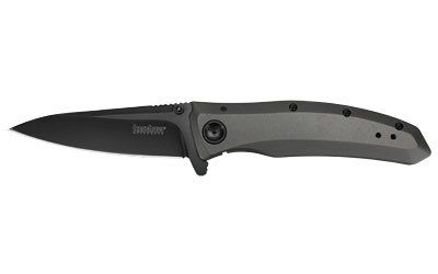 KERSHAW GRID 3.7" PLN BLACK-OXIDE