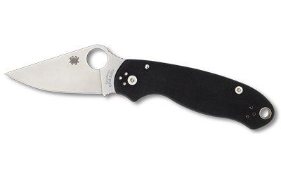 SPYDERCO PARA 3 G10 BLK PLAINEDGE