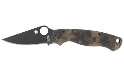 SPYDERCO PARA MILITARY2 CAMO G10 PLN