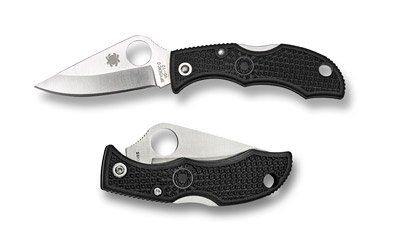 SPYDERCO LADYBUG3 BLACK FRN PLAIN