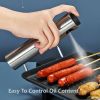 Barbecue Grill Stainless Pump Oil Spray Bottle Cooking Kitchen