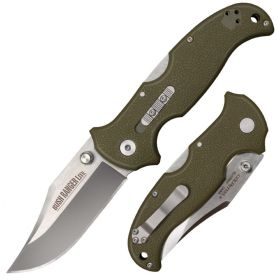 Cold Steel Bush Ranger Folder 3.5 in Plain OD Green Handle