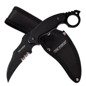 Tac-Force Fixed 4in Blade Karambit - Black