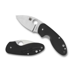 Spyderco Insistent Folder 2.48 in Plain Blade G-10 Handle