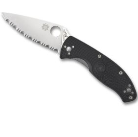 Spyderco Tenacious Lightweight 3.4 in Serr Blade FRN Handle