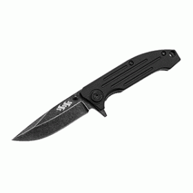 Kuuma 3.75" Fine Edge Spring Assisted Folding Knife - Stainless Steel