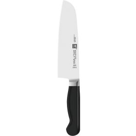 Zwilling Pure Santoku Knife 7" Black/Stainless Steel 33607-181-0